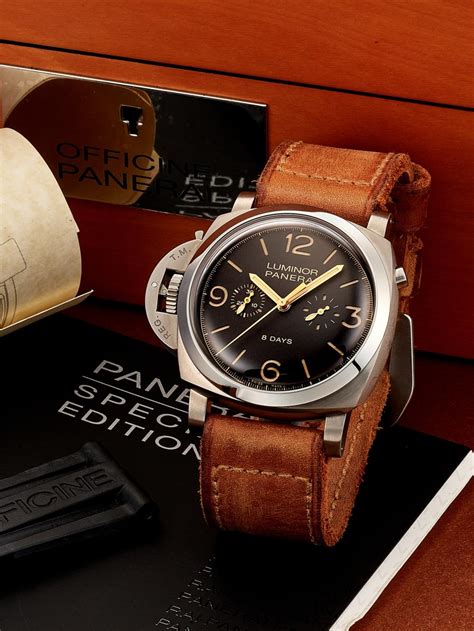 panerai left handed 1950 power resetve|Luminor 1950 Chrono Monopulsante Left.